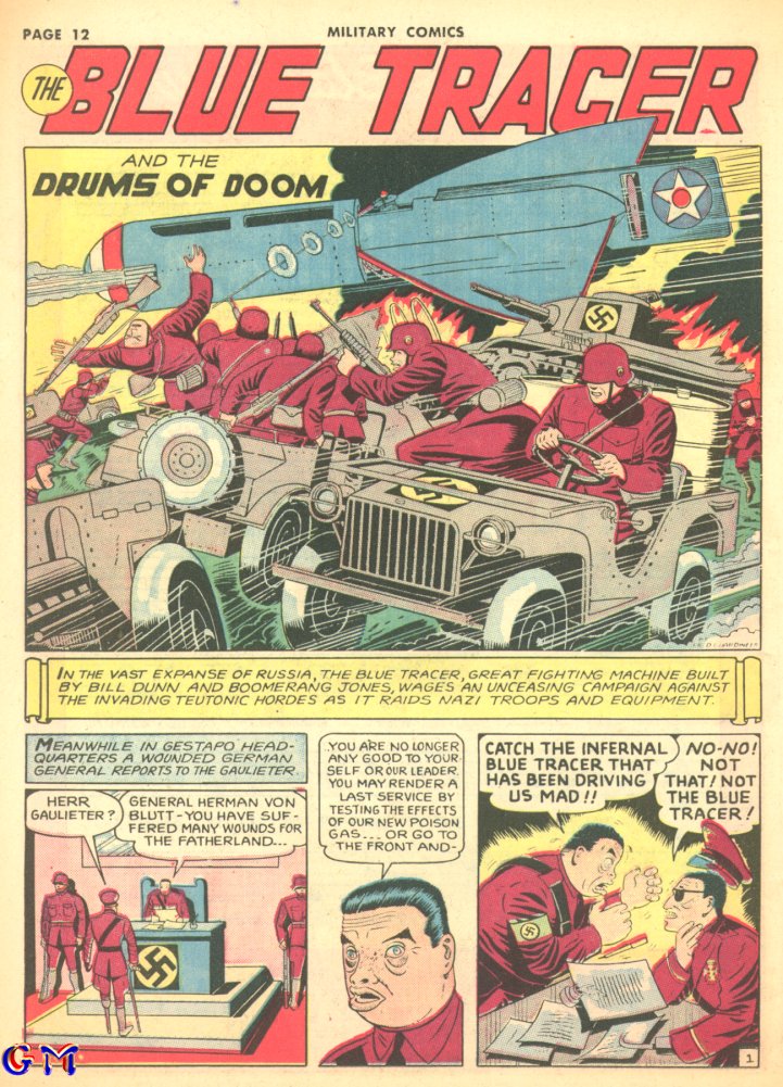 Military Comics #8 (Quality Comics), page 14. Public domain (US).