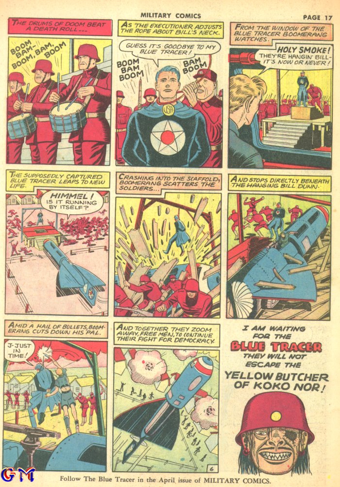 Military Comics #8 (Quality Comics), page 19. Public domain (US).