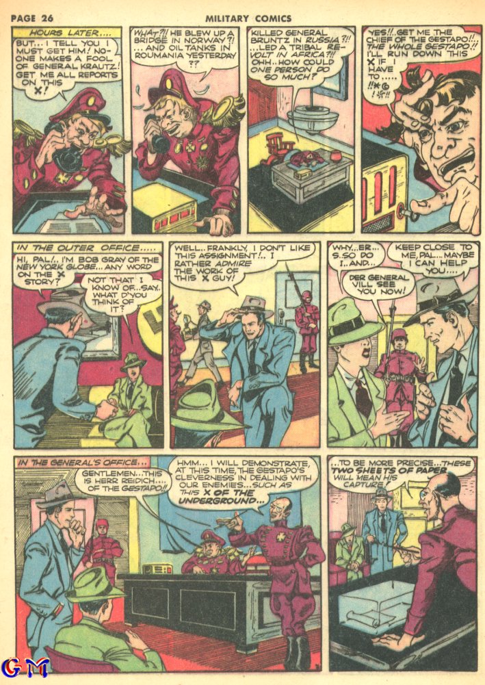 Military Comics #8 (Quality Comics), page 28. Public domain (US).