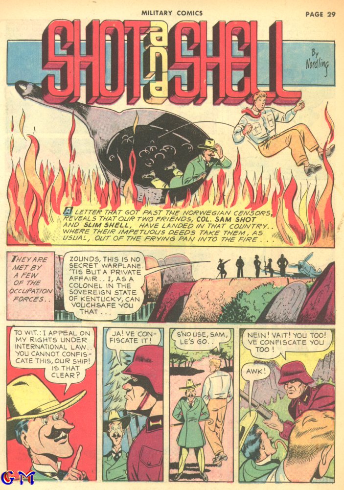 Military Comics #8 (Quality Comics), page 31. Public domain (US).