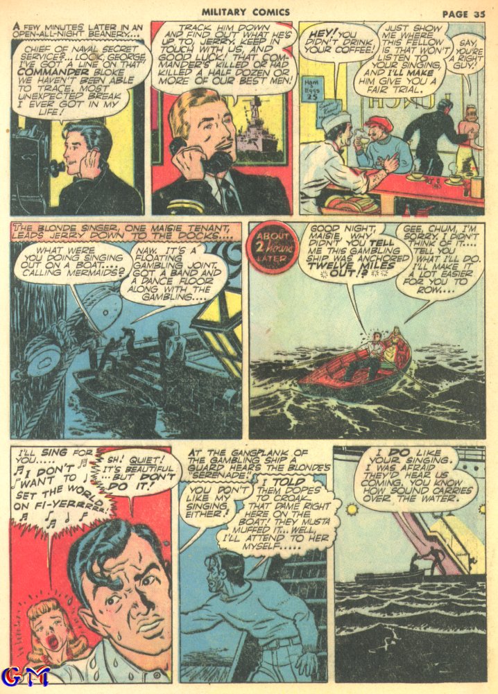 Military Comics #8 (Quality Comics), page 37. Public domain (US).
