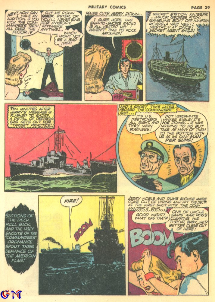 Military Comics #8 (Quality Comics), page 41. Public domain (US).