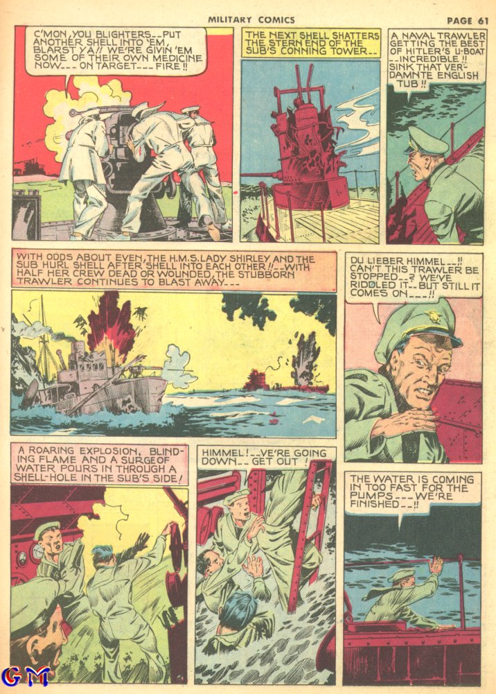 Military Comics #8 (Quality Comics), page 63. Public domain (US).