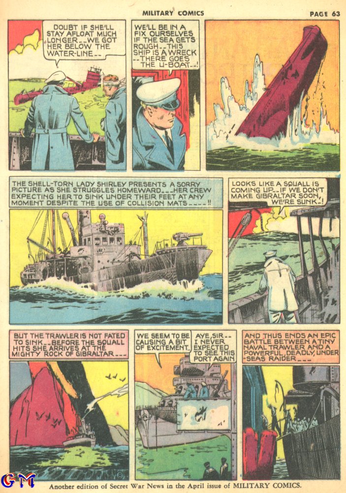 Military Comics #8 (Quality Comics), page 65. Public domain (US).