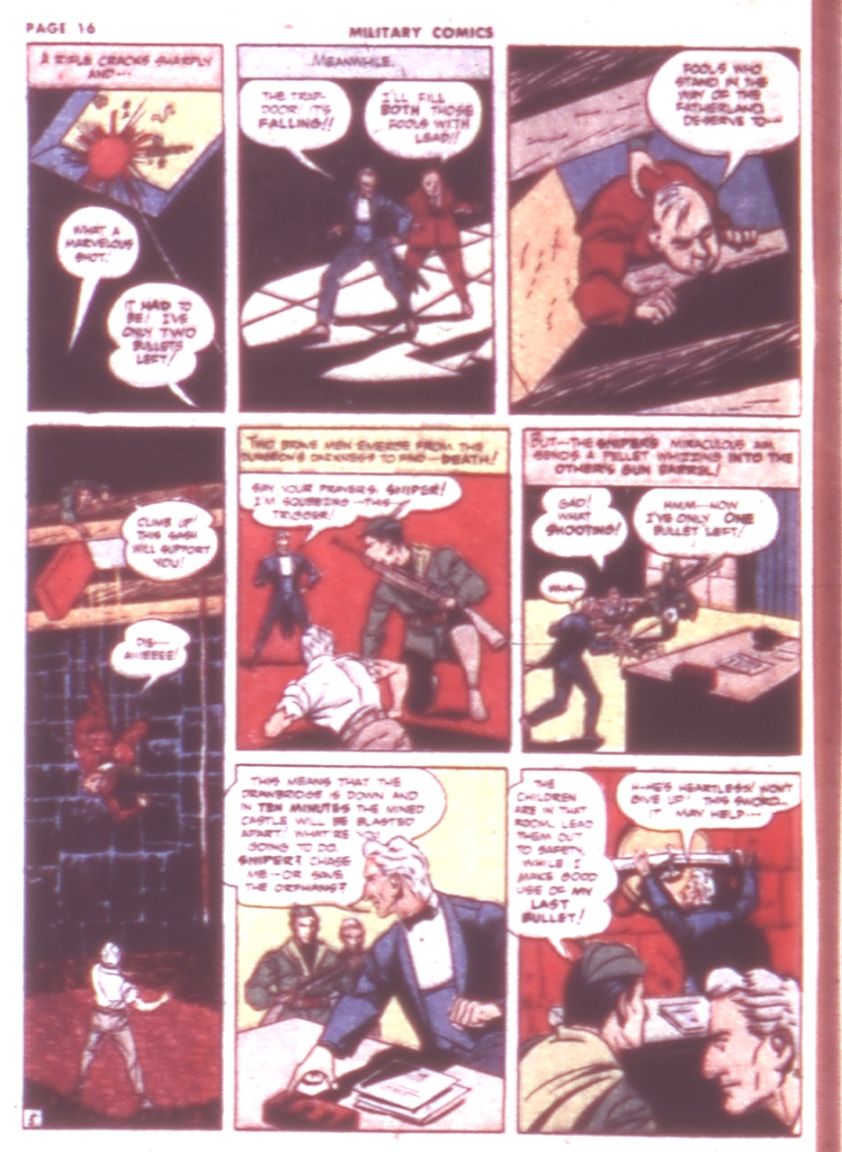 Military Comics #9 (Quality Comics), page 18. Public domain (US).