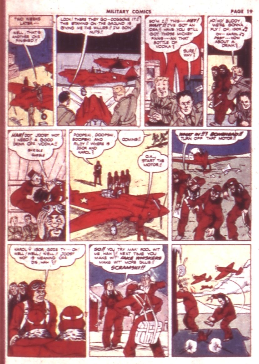 Military Comics #9 (Quality Comics), page 21. Public domain (US).