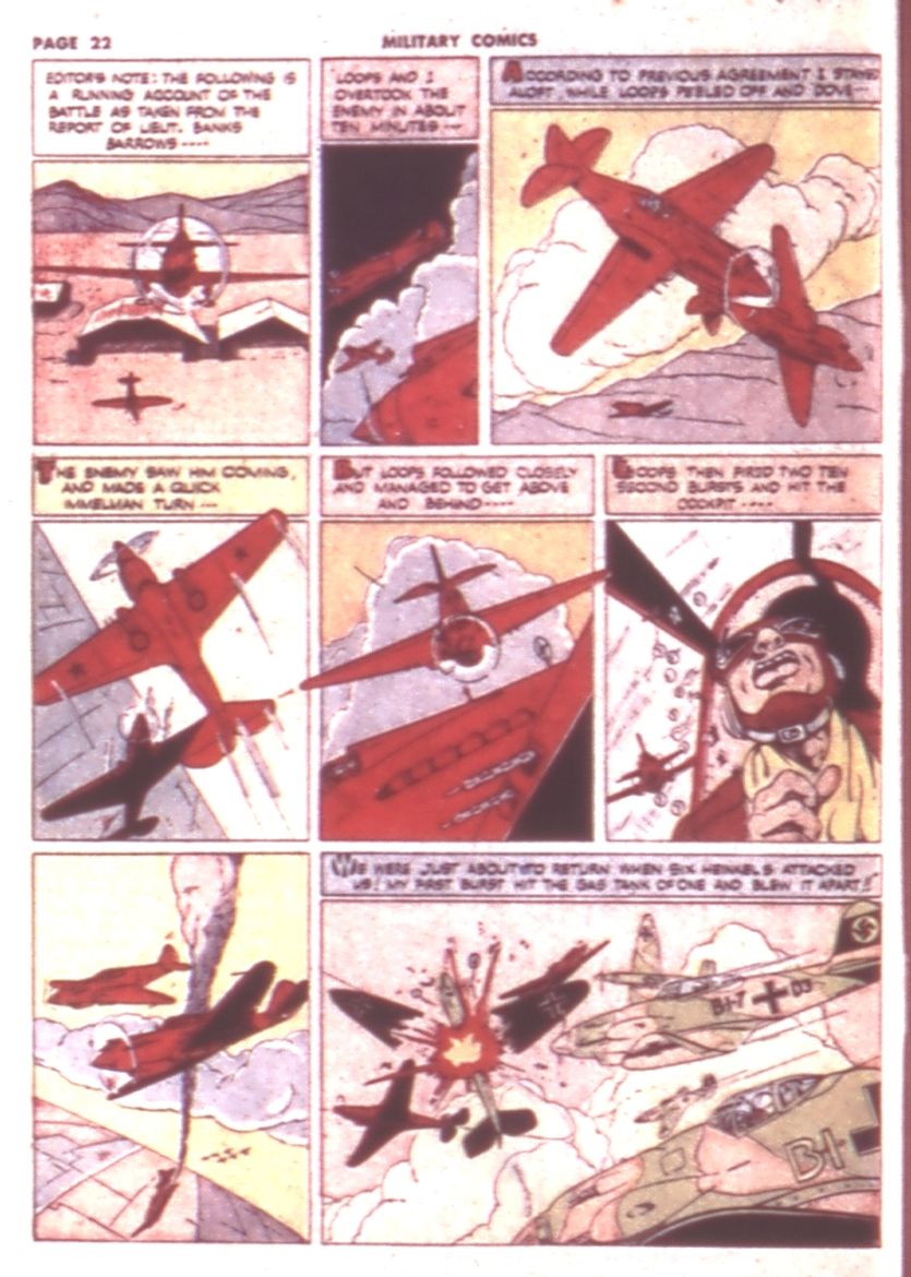 Military Comics #9 (Quality Comics), page 24. Public domain (US).