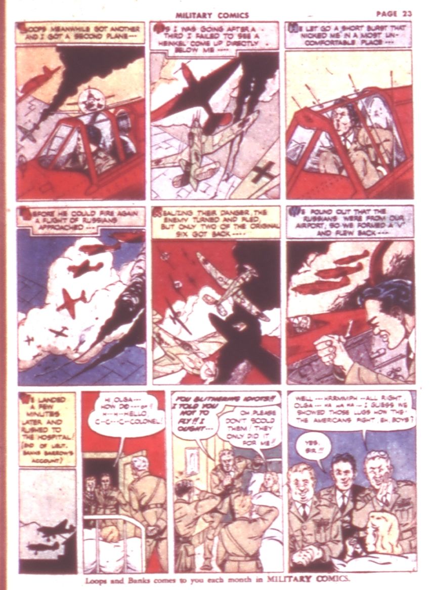 Military Comics #9 (Quality Comics), page 25. Public domain (US).
