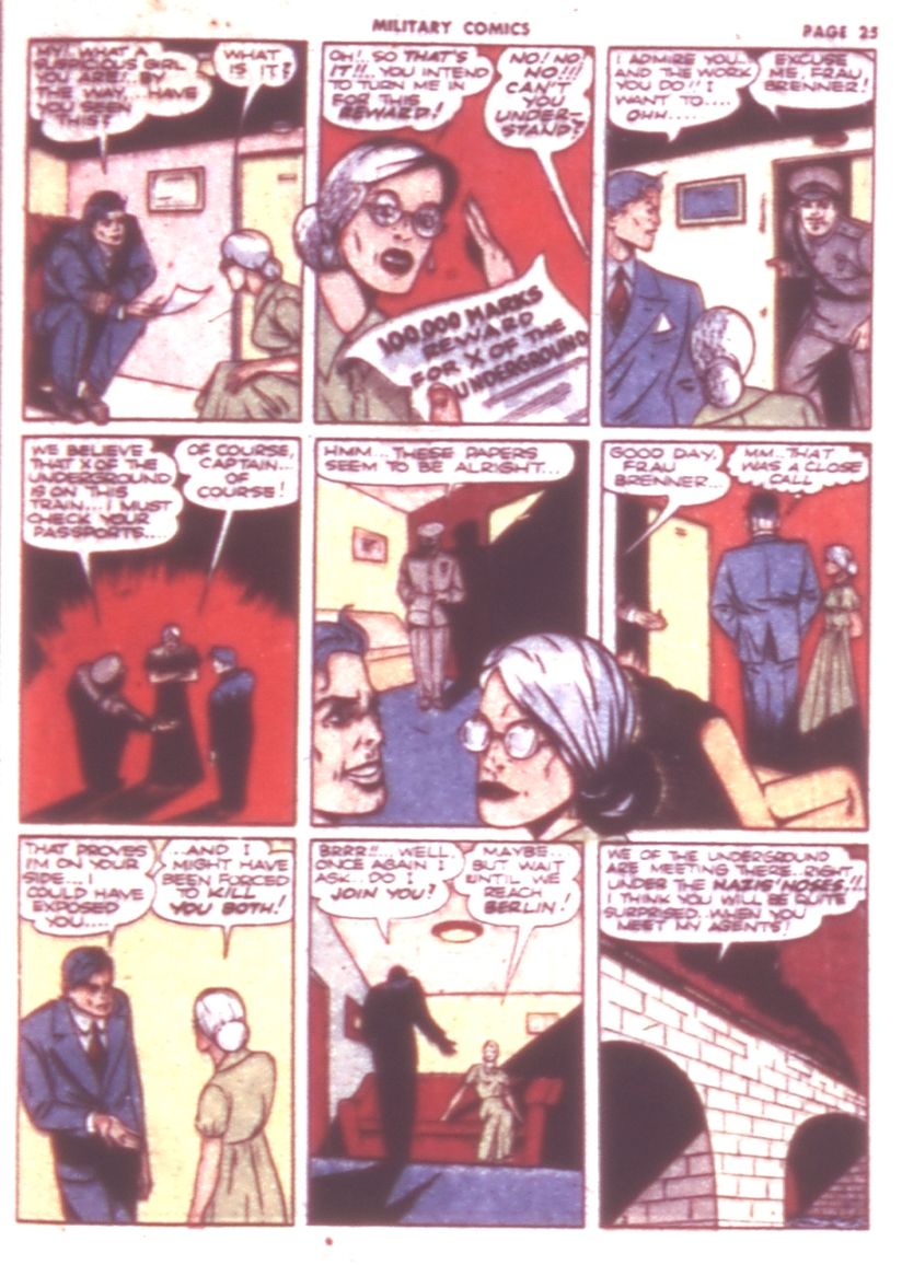 Military Comics #9 (Quality Comics), page 27. Public domain (US).