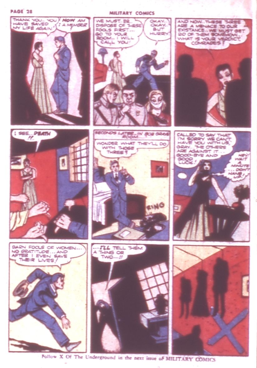 Military Comics #9 (Quality Comics), page 30. Public domain (US).