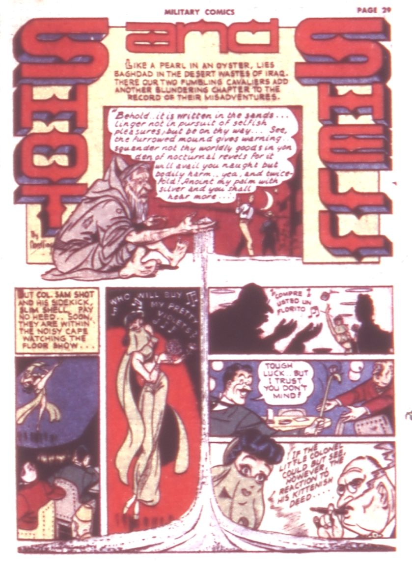 Military Comics #9 (Quality Comics), page 31. Public domain (US).