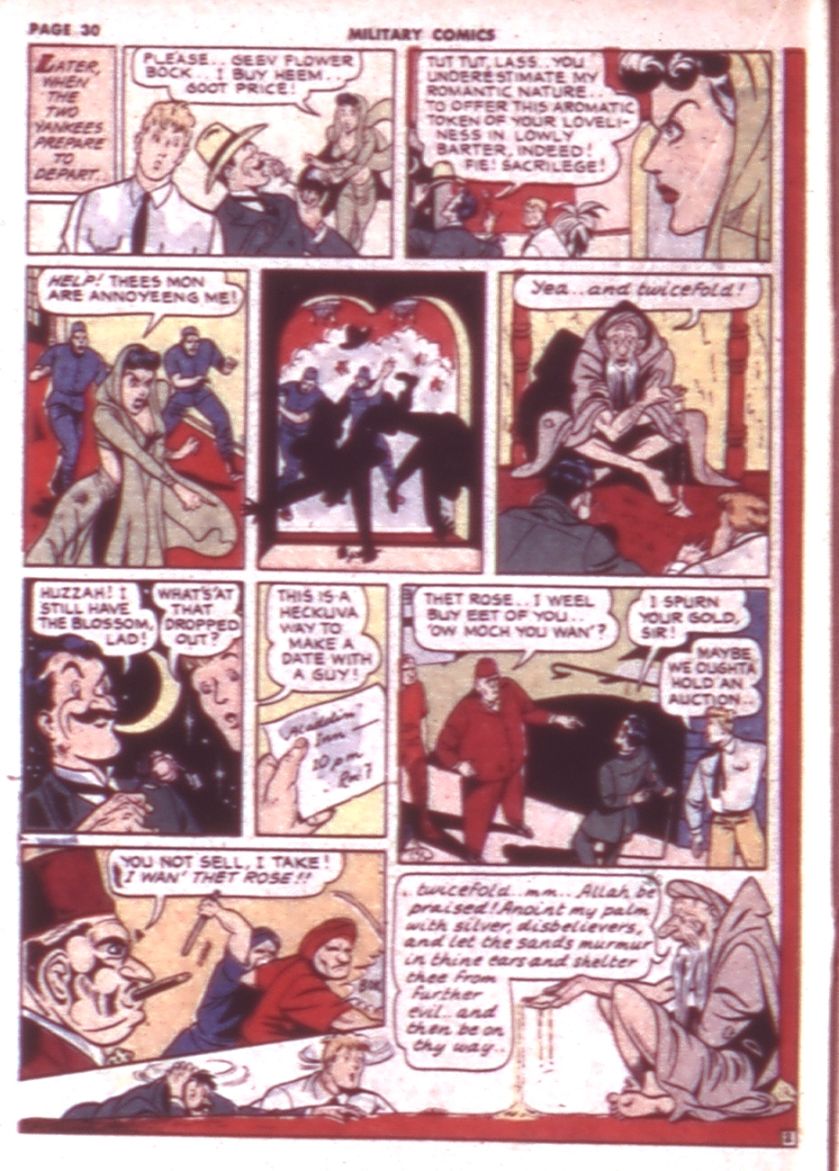 Military Comics #9 (Quality Comics), page 32. Public domain (US).