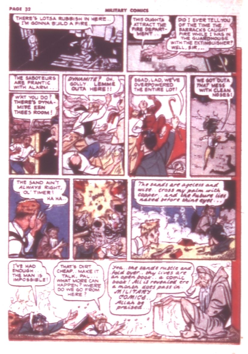 Military Comics #9 (Quality Comics), page 34. Public domain (US).