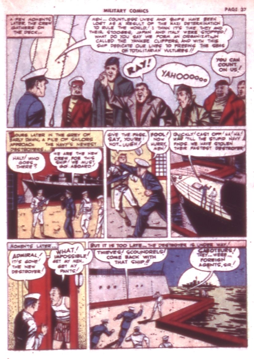 Military Comics #9 (Quality Comics), page 39. Public domain (US).