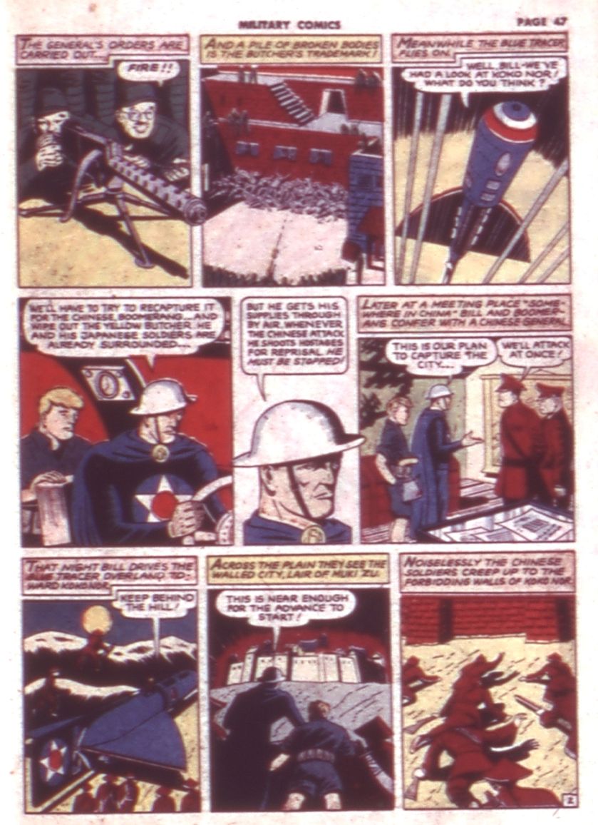 Military Comics #9 (Quality Comics), page 49. Public domain (US).