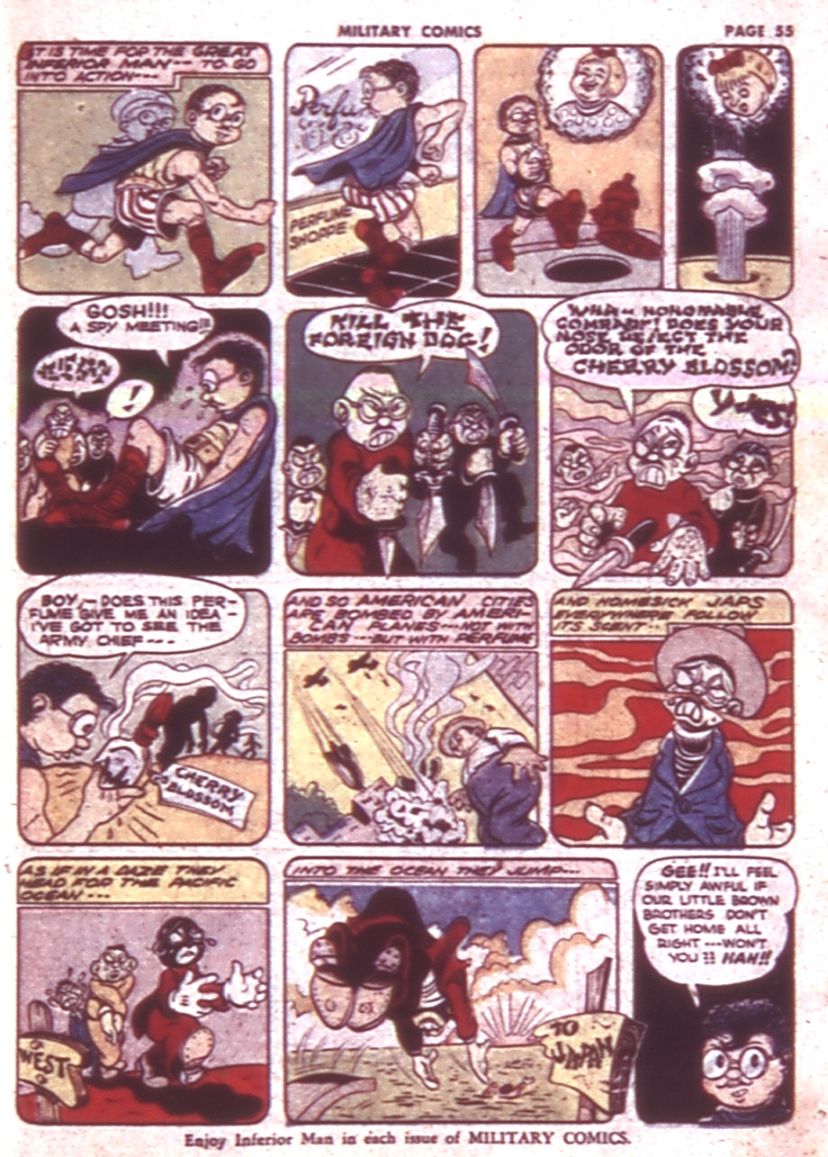 Military Comics #9 (Quality Comics), page 57. Public domain (US).