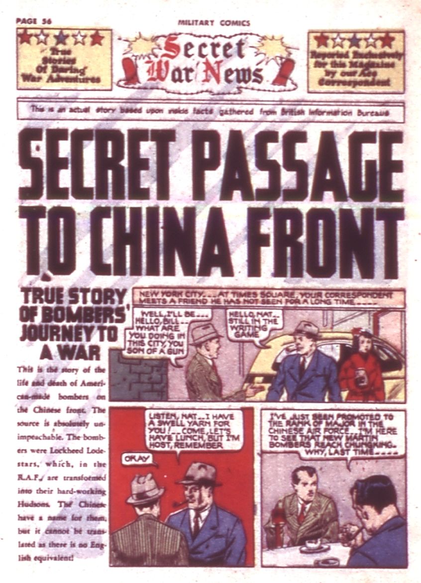 Military Comics #9 (Quality Comics), page 58. Public domain (US).