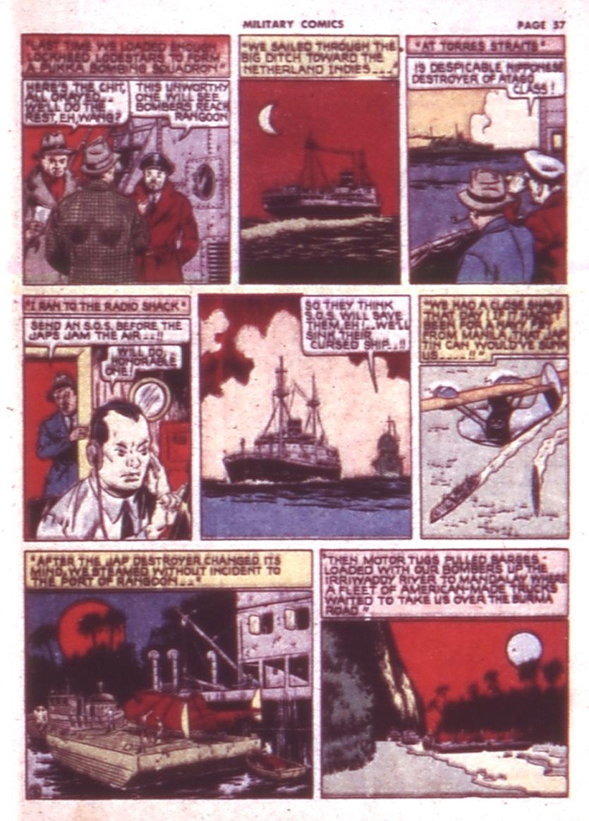 Military Comics #9 (Quality Comics), page 59. Public domain (US).