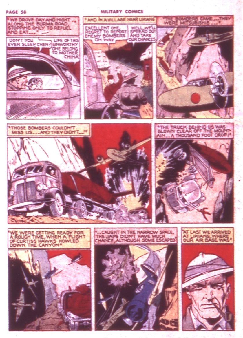 Military Comics #9 (Quality Comics), page 60. Public domain (US).