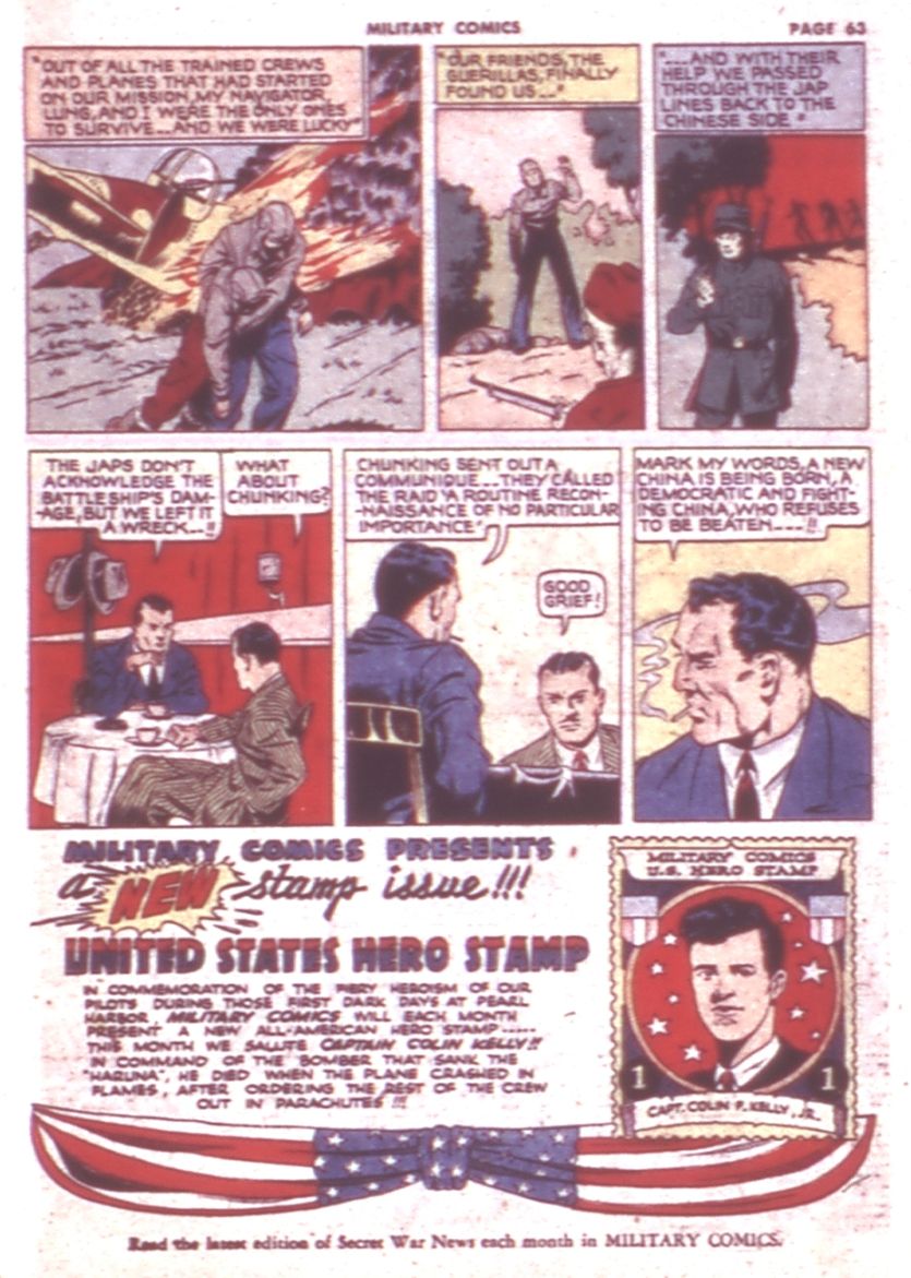 Military Comics #9 (Quality Comics), page 65. Public domain (US).