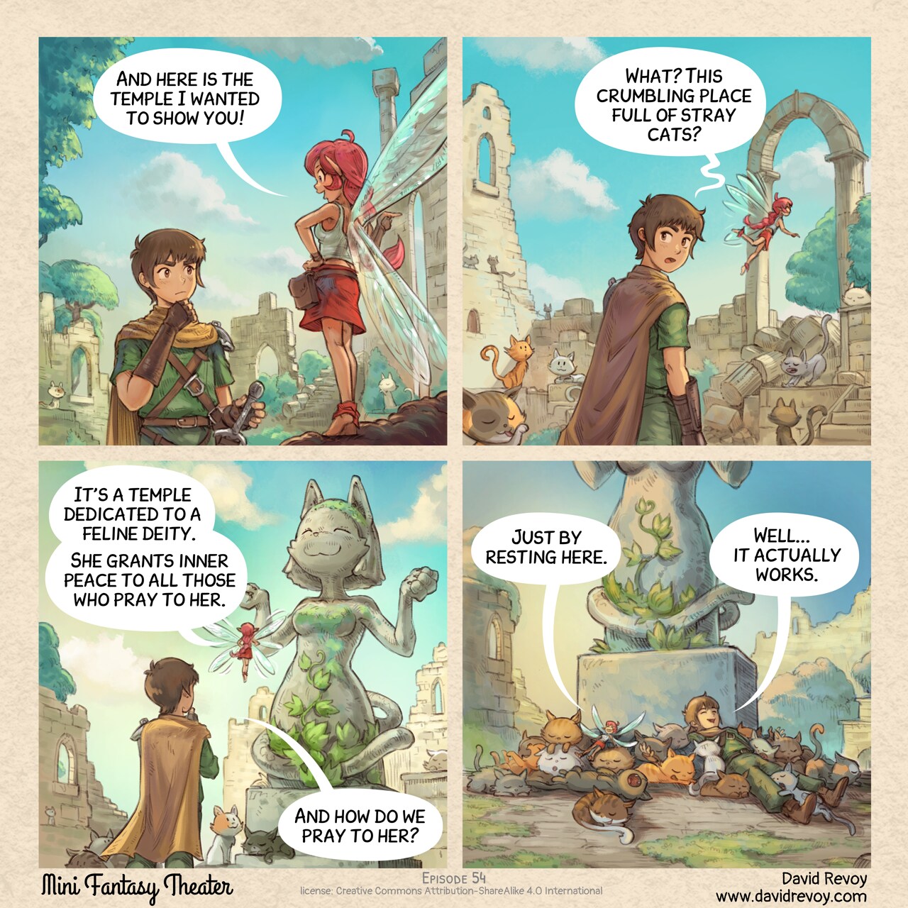 Mini Fantasy Theater #54: Finally, a quest worth doing (2026-05-27). David Revoy, CC BY-SA 4.0. https://www.peppercarrot.com/en/webcomics/miniFantasyTheater.html