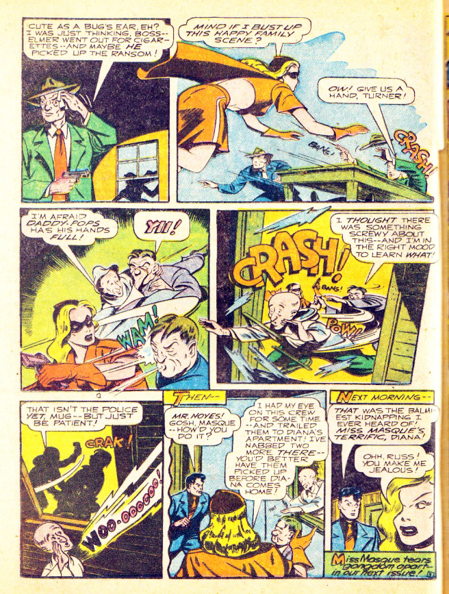 Miss Masque, America's Best Comics #23, page 9. Public domain. Source: https://commons.wikimedia.org/wiki/File%3AAmericasBestComics2334.jpg