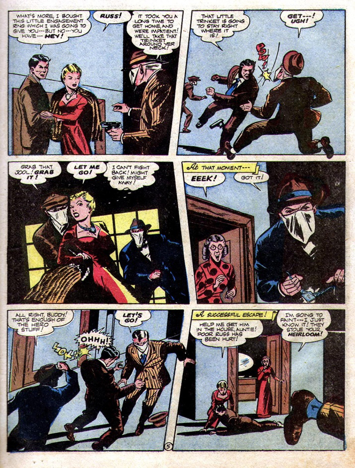 Miss Masque, America's Best Comics #24, page 6. Public domain. Source: https://commons.wikimedia.org/wiki/File%3AAmericasBestComics2419.jpg