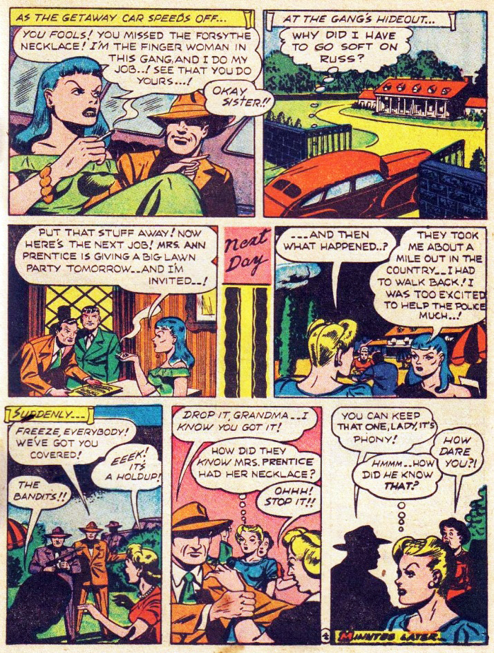 Miss Masque, America's Best Comics #30, page 5. Public domain. Source: https://commons.wikimedia.org/wiki/File%3AAmericasBestComics3015.jpg