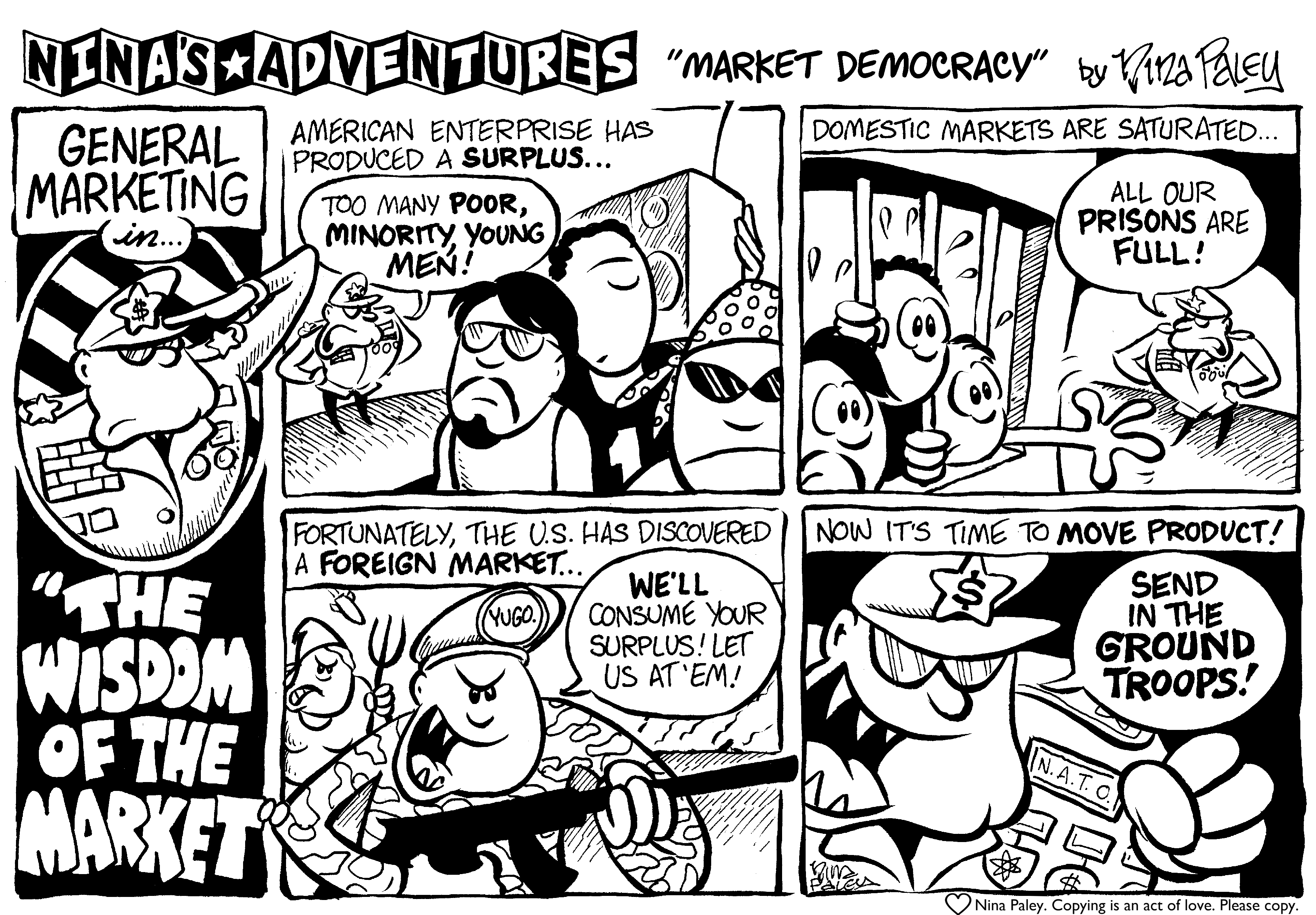 Nina's Adventures: Market Democracy (1999). Nina Paley, CC BY-SA 3.0. https://archive.org/details/NinasAdventuresFree