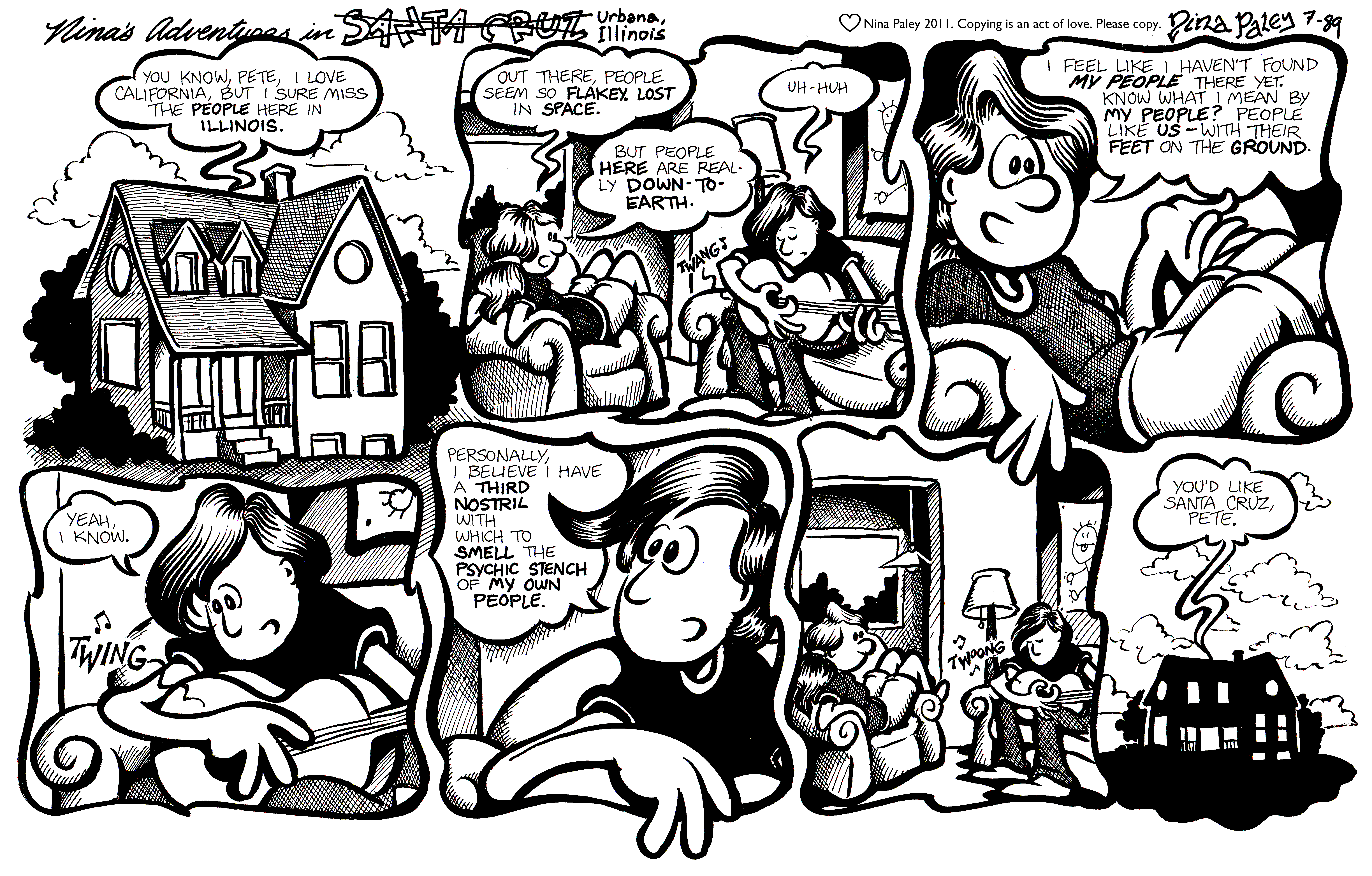 Nina's Adventures: My People (Jul 1989). Nina Paley, CC BY-SA 3.0. https://archive.org/details/NinasAdventuresFree