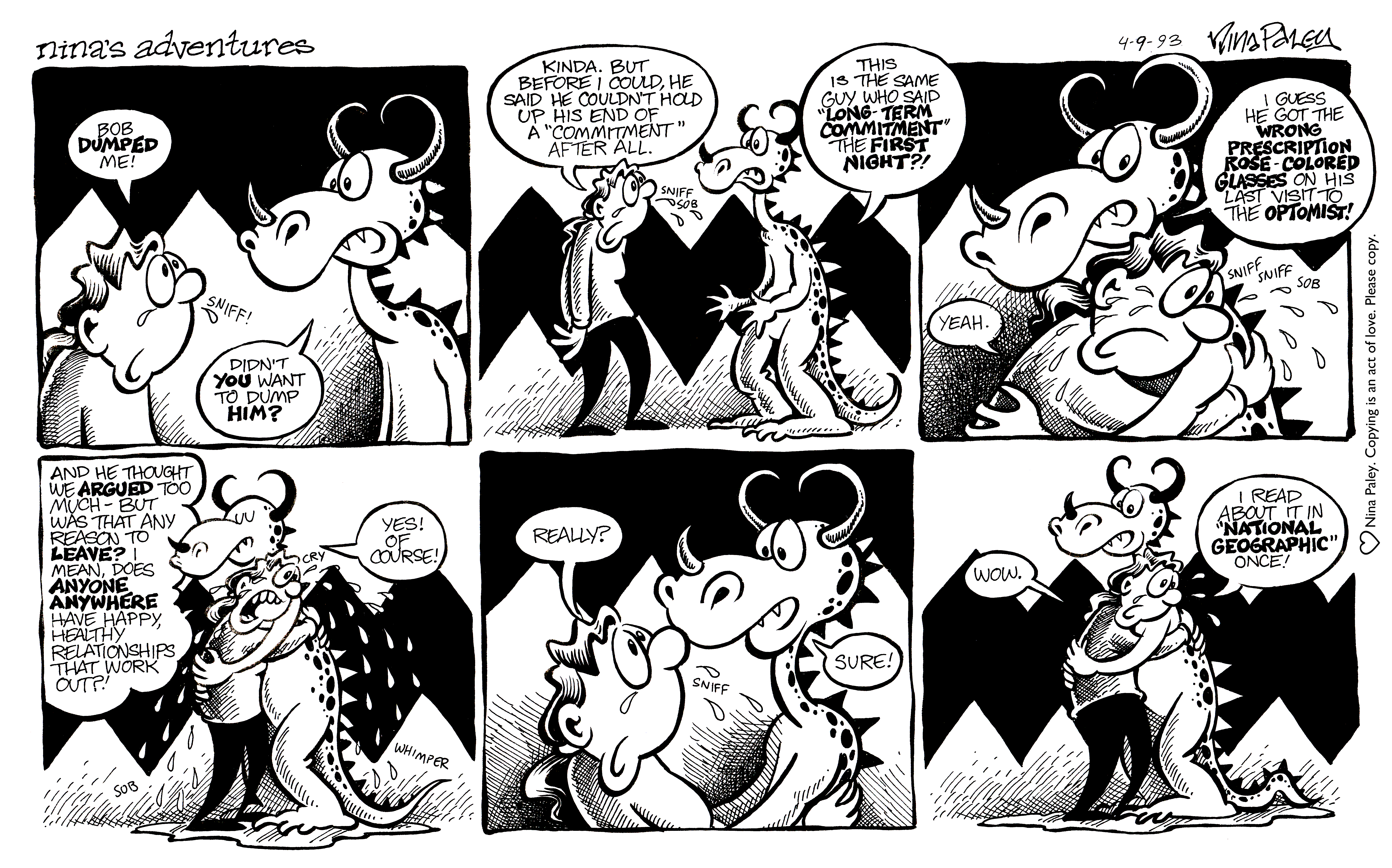 Nina's Adventures: Healthy Relationships (Apr 9, 1993). Nina Paley, CC BY-SA 3.0. https://archive.org/details/NinasAdventuresFree
