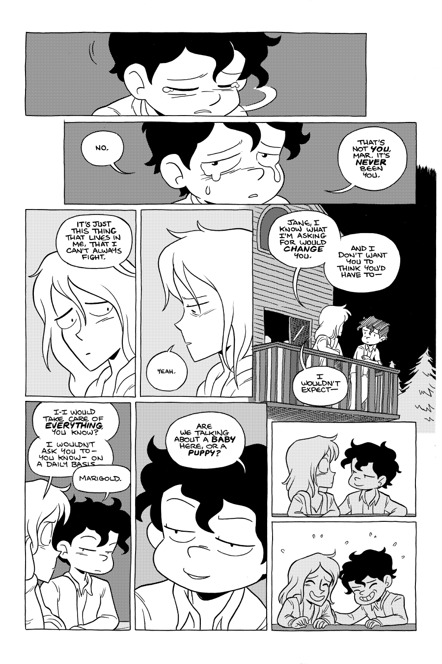 Octopus Pie – #52 – it’s never been you (2022-11-18). Meredith Gran, CC BY-NC-SA 3.0 US. https://www.octopuspie.com/comic/52-its-never-been-you/