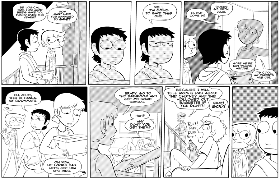 Octopus Pie – #115 – hollowed out baguette (2008-02-27). Meredith Gran, CC BY-NC-SA 3.0 US. https://www.octopuspie.com/comic/115-hollowed-out-baguette/