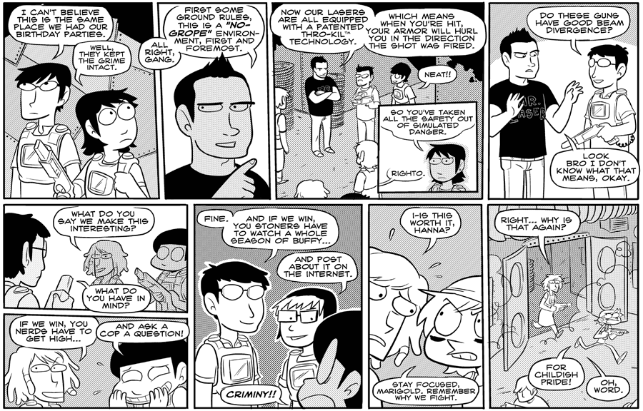 Octopus Pie – #153 – criminy (2008-06-04). Meredith Gran, CC BY-NC-SA 3.0 US. https://www.octopuspie.com/comic/153-criminy/
