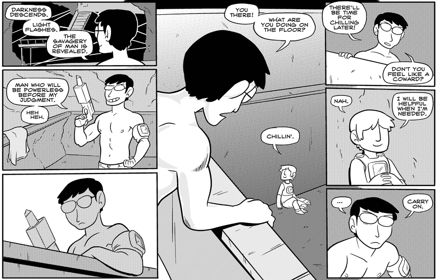 Octopus Pie – #159 – needed (2008-06-20). Meredith Gran, CC BY-NC-SA 3.0 US. https://www.octopuspie.com/comic/159-needed/