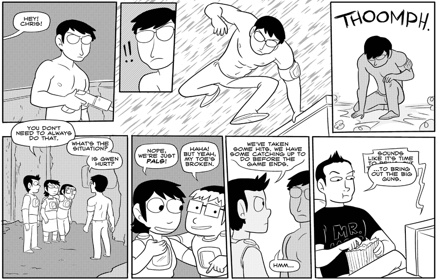 Octopus Pie – #160 – just pals (2008-06-23). Meredith Gran, CC BY-NC-SA 3.0 US. https://www.octopuspie.com/comic/160-just-pals/