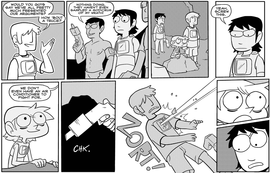 Octopus Pie – #163 – modicrum (2008-06-30). Meredith Gran, CC BY-NC-SA 3.0 US. https://www.octopuspie.com/comic/163-modicrum/