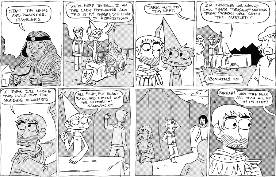 Octopus Pie – #173 – budding alchemists (2008-07-23). Meredith Gran, CC BY-NC-SA 3.0 US. https://www.octopuspie.com/comic/173-budding-alchemists/