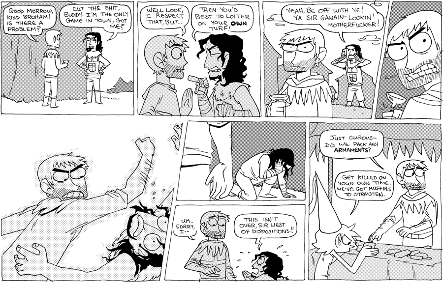 Octopus Pie – #174 – kind broham (2008-07-25). Meredith Gran, CC BY-NC-SA 3.0 US. https://www.octopuspie.com/comic/174-kind-broham/