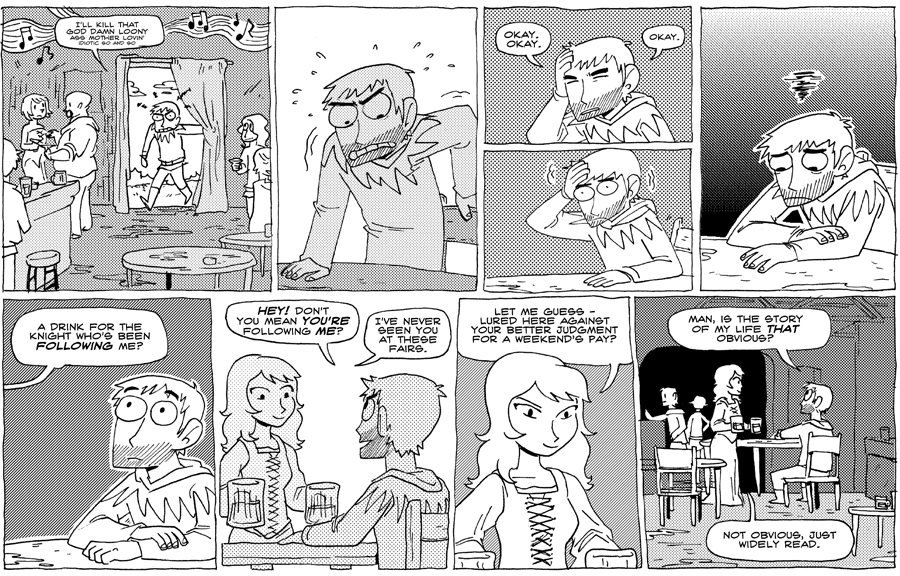 Octopus Pie – #180 – story of my life (2008-08-11). Meredith Gran, CC BY-NC-SA 3.0 US. https://www.octopuspie.com/comic/180-story-of-my-life/