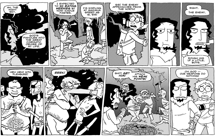 Octopus Pie – #189 – the enemy (2008-09-01). Meredith Gran, CC BY-NC-SA 3.0 US. https://www.octopuspie.com/comic/189-the-enemy/