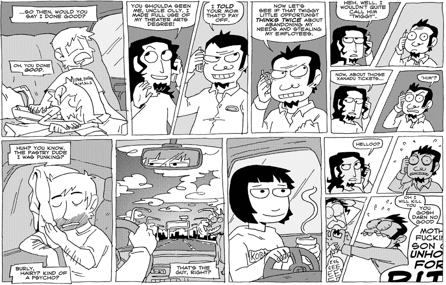 Octopus Pie – #195 – theater arts degree (2008-09-15). Meredith Gran, CC BY-NC-SA 3.0 US. https://www.octopuspie.com/comic/195-theater-arts-degree/