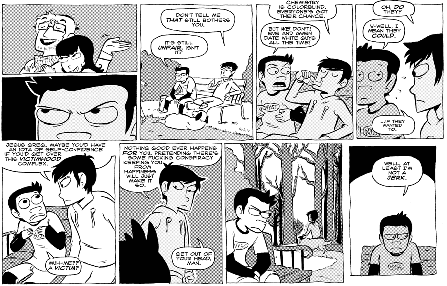Octopus Pie – #221 – still unfair (2008-11-17). Meredith Gran, CC BY-NC-SA 3.0 US. https://www.octopuspie.com/comic/221-still-unfair/