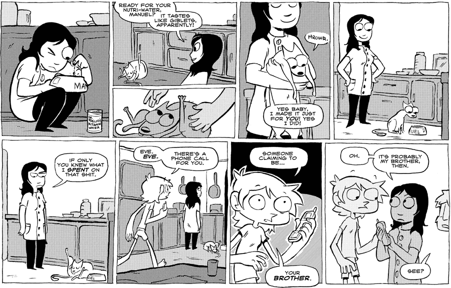 Octopus Pie – #227 – nutri-water (2008-12-01). Meredith Gran, CC BY-NC-SA 3.0 US. https://www.octopuspie.com/comic/227-nutri-water/