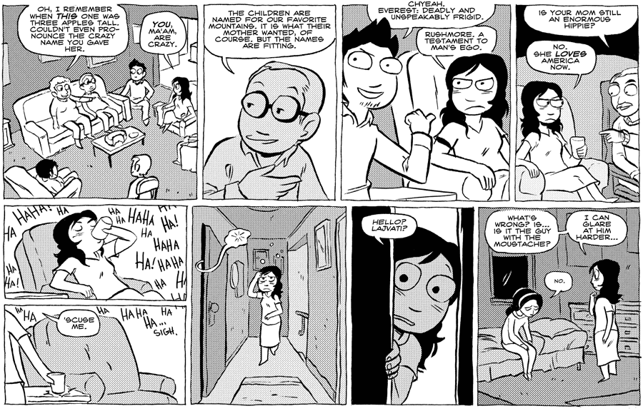 Octopus Pie – #236 – guy with the moustache (2008-12-22). Meredith Gran, CC BY-NC-SA 3.0 US. https://www.octopuspie.com/comic/236-guy-with-the-moustache/