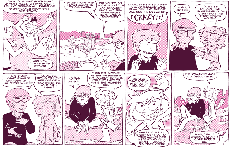 Octopus Pie – #244 – charity case (2009-01-12). Meredith Gran, CC BY-NC-SA 3.0 US. https://www.octopuspie.com/comic/244-charity-case/