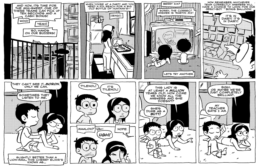 Octopus Pie – #262 – dumb as a butt (2009-02-23). Meredith Gran, CC BY-NC-SA 3.0 US. https://www.octopuspie.com/comic/262-dumb-as-a-butt/