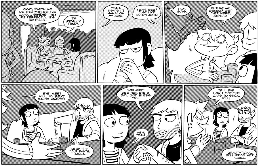 Octopus Pie – #027 – keep it in your pants (2007-07-13). Meredith Gran, CC BY-NC-SA 3.0 US. https://www.octopuspie.com/comic/027-keep-it-in-your-pants/