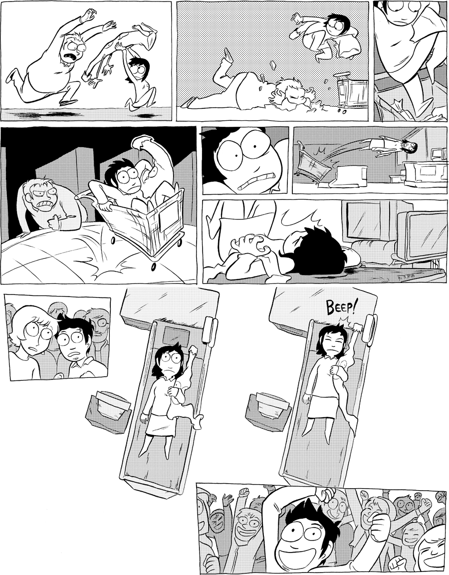 Octopus Pie – #277 – beep (2009-04-13). Meredith Gran, CC BY-NC-SA 3.0 US. https://www.octopuspie.com/comic/277-beep/