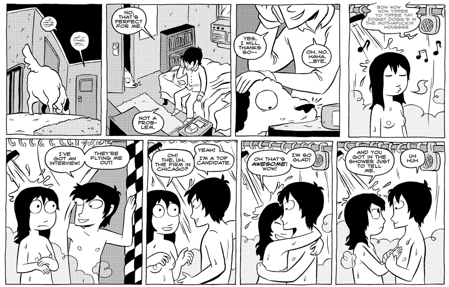 Octopus Pie – #300 – top candidate (2009-06-10). Meredith Gran, CC BY-NC-SA 3.0 US. https://www.octopuspie.com/comic/300-top-candidate/